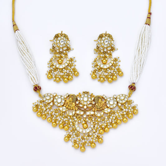 Timeless Royale Kundan Necklace Set