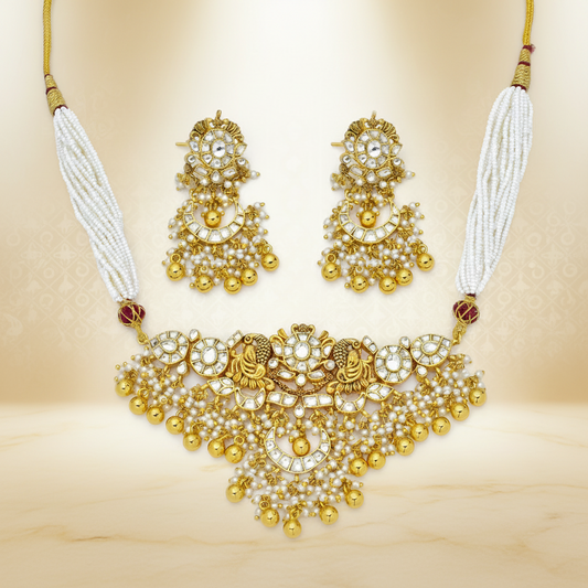 Timeless Royale Kundan Necklace Set