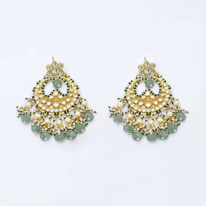 Regal Charm Kundan Earrings