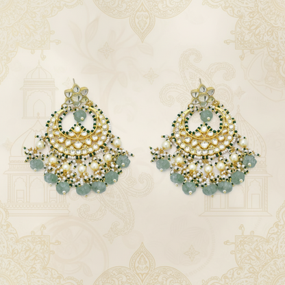 Regal Charm Kundan Earrings
