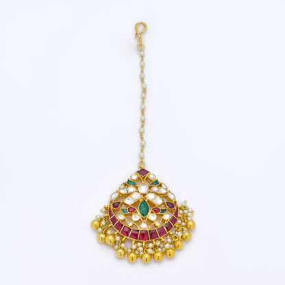 Eternal Grace Kundan Maang Tikka