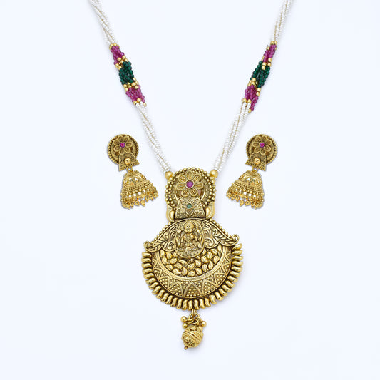 Temple Necklace Set