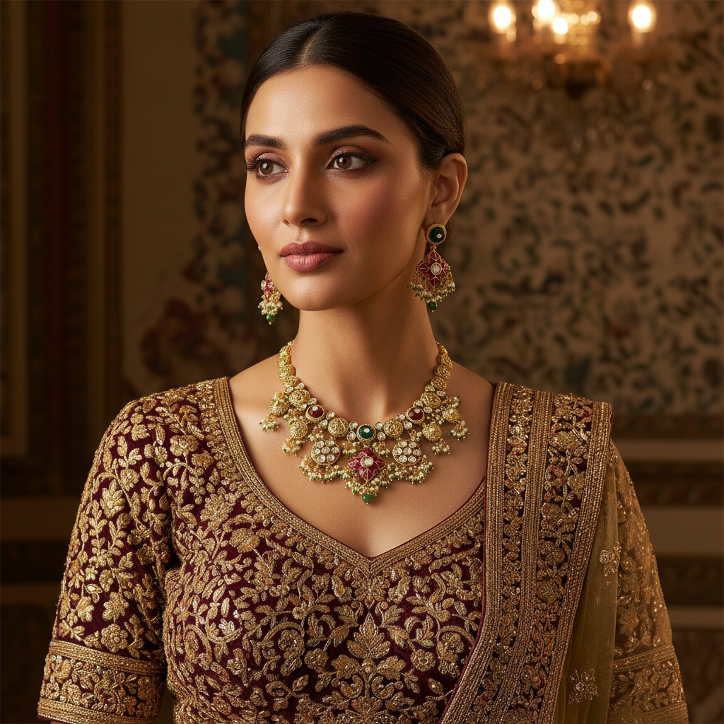 Stunning Antique Necklace Set