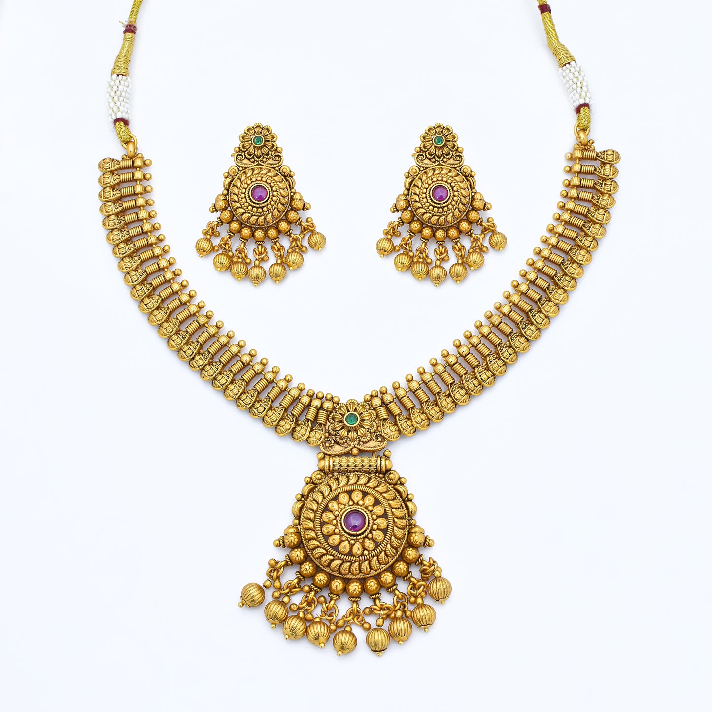 Ornate Antique Necklace Set