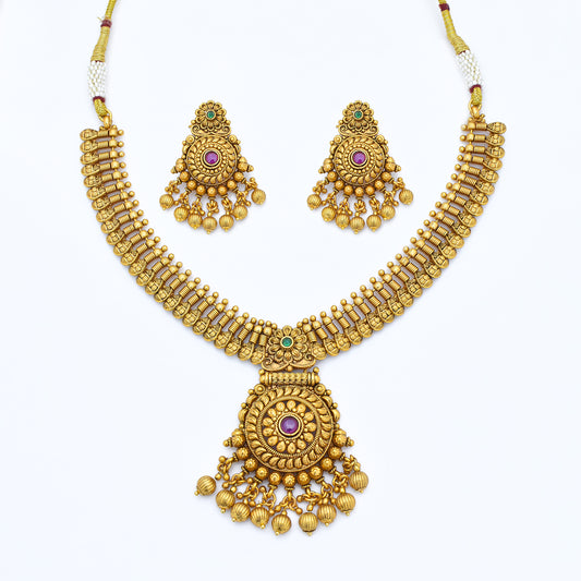 Ornate Antique Necklace Set