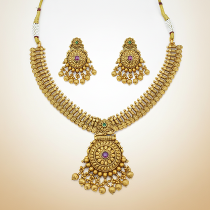 Ornate Antique Necklace Set
