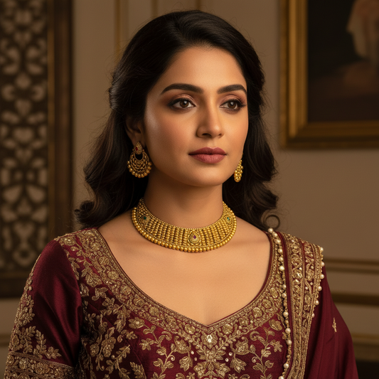 Sophisticated Antique Necklace Set
