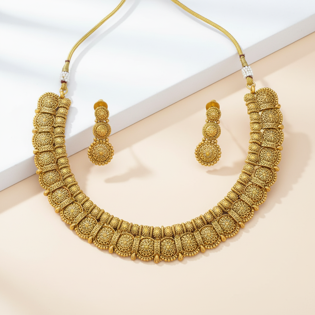 Opulent Antique Necklace Set