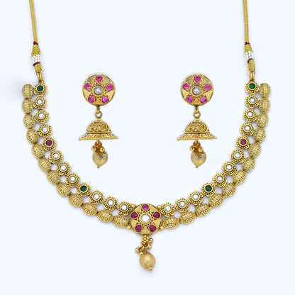 Ornate Antique Necklace Set