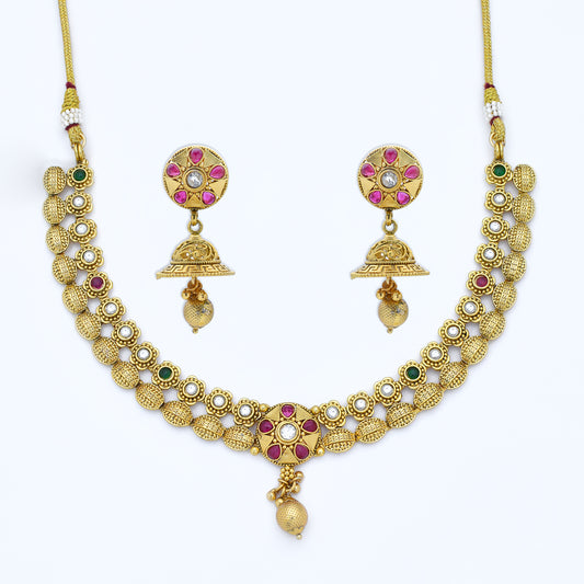 Ornate Antique Necklace Set