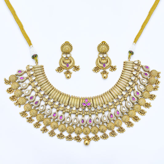 Timeless Antique Gold Full Jewelry Set