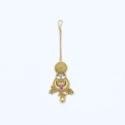 Timeless Antique Gold Full Jewelry Set