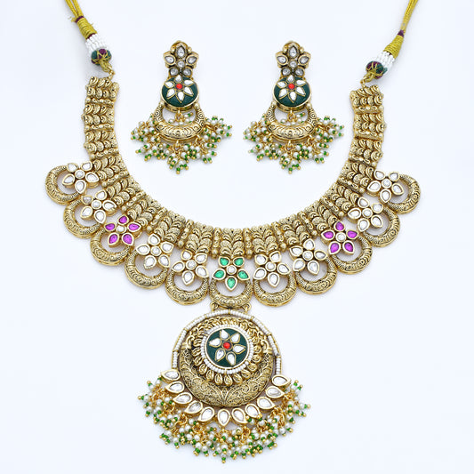Opulent Antique Necklace Set
