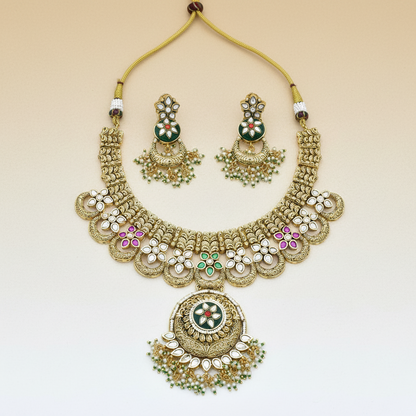 Opulent Antique Necklace Set