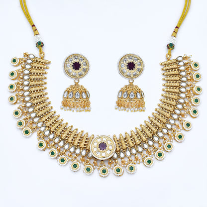 Heavy Antique Necklace Set