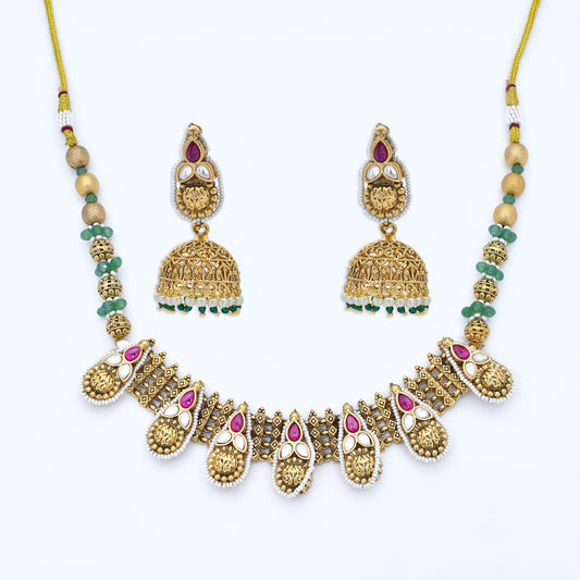 Intricate Antique Necklace Set