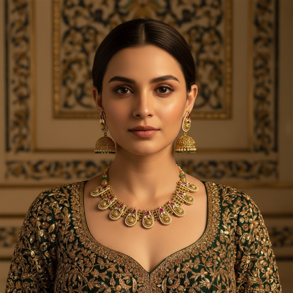 Intricate Antique Necklace Set