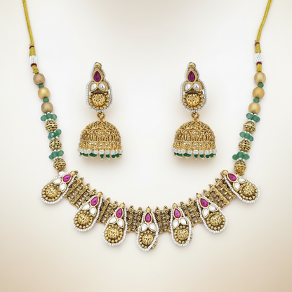 Intricate Antique Necklace Set