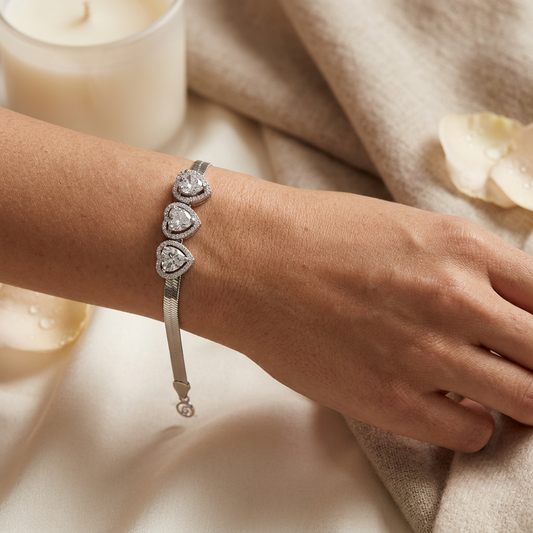 silver bracelet