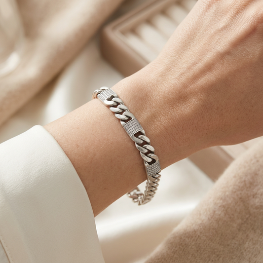 silver bracelet