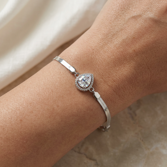 silver bracelet