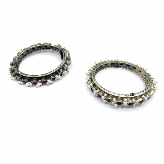 Oxidised bangles