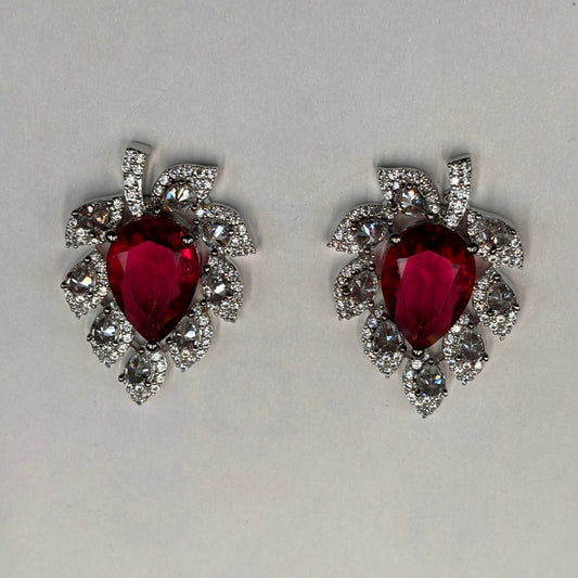 Diamond Spade Earrings