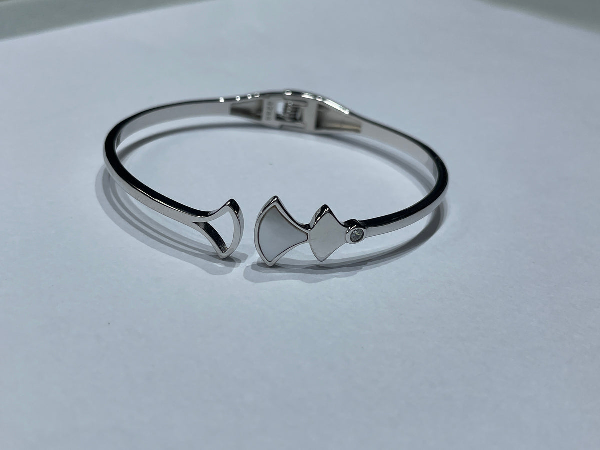 silver kada bracelet