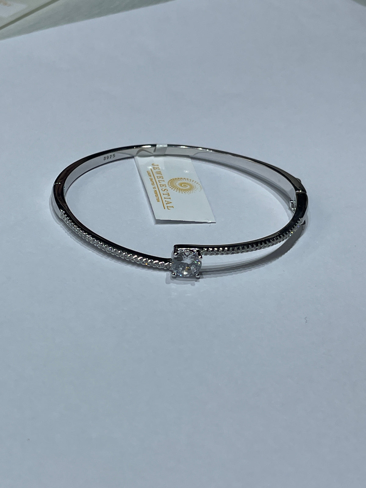 silver kada bracelet