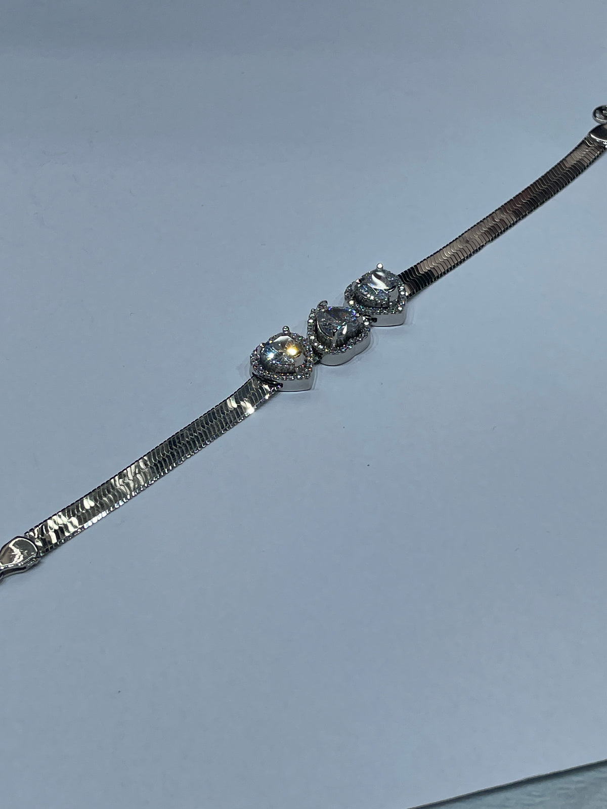 silver bracelet