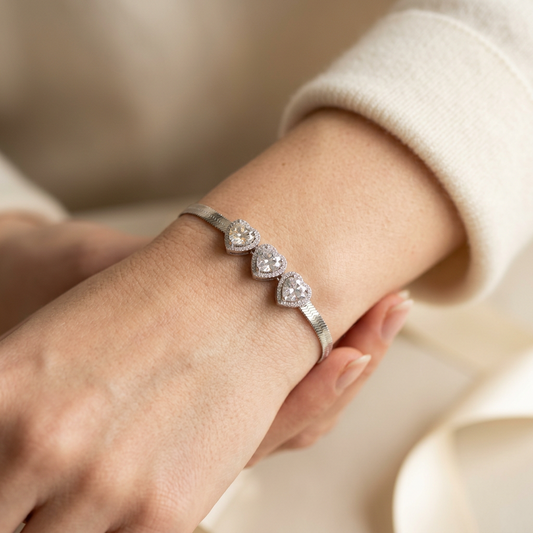 silver bracelet