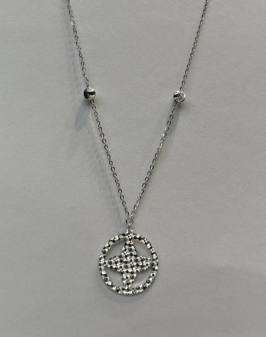 92.5 silver chain pendant