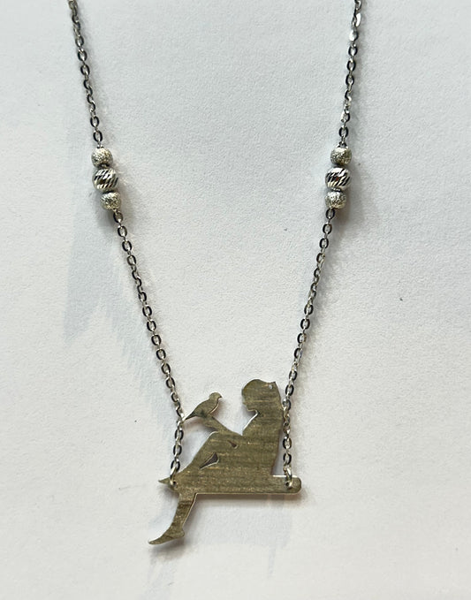 92.5 silver chain pendant