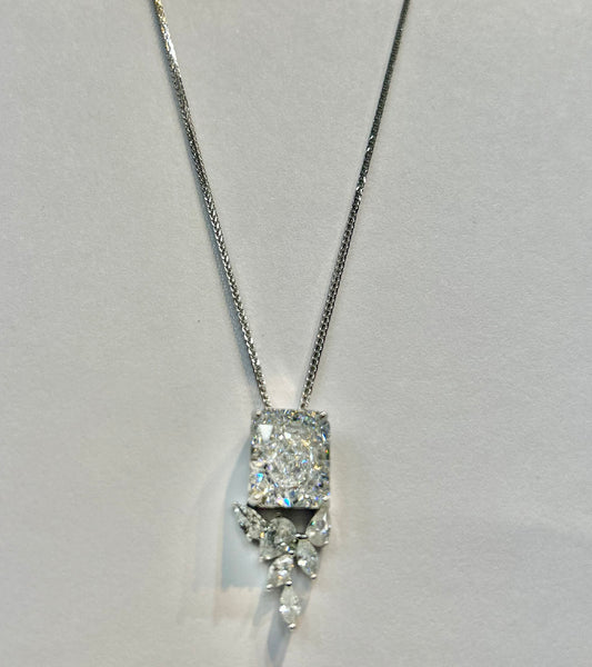 92.5 silver chain pendant
