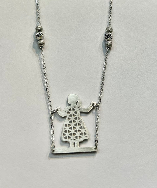 92.5 silver chain pendant