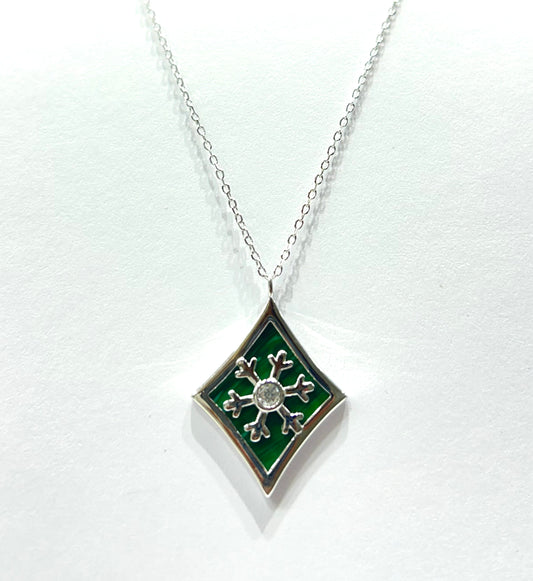 92.5 silver chain pendant