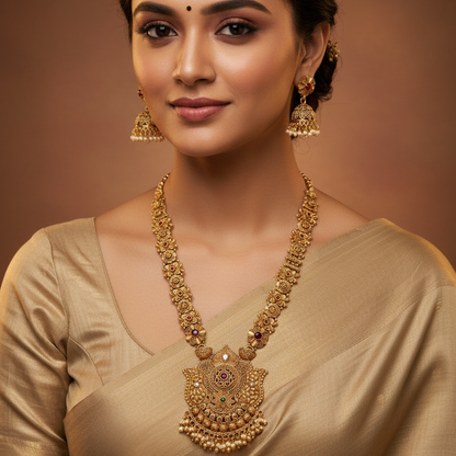 Antique long Necklace Set