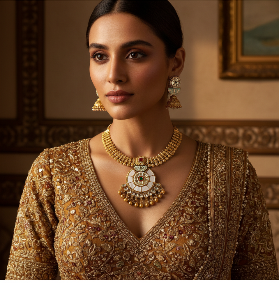 ANTIQUE NECKLACE SET