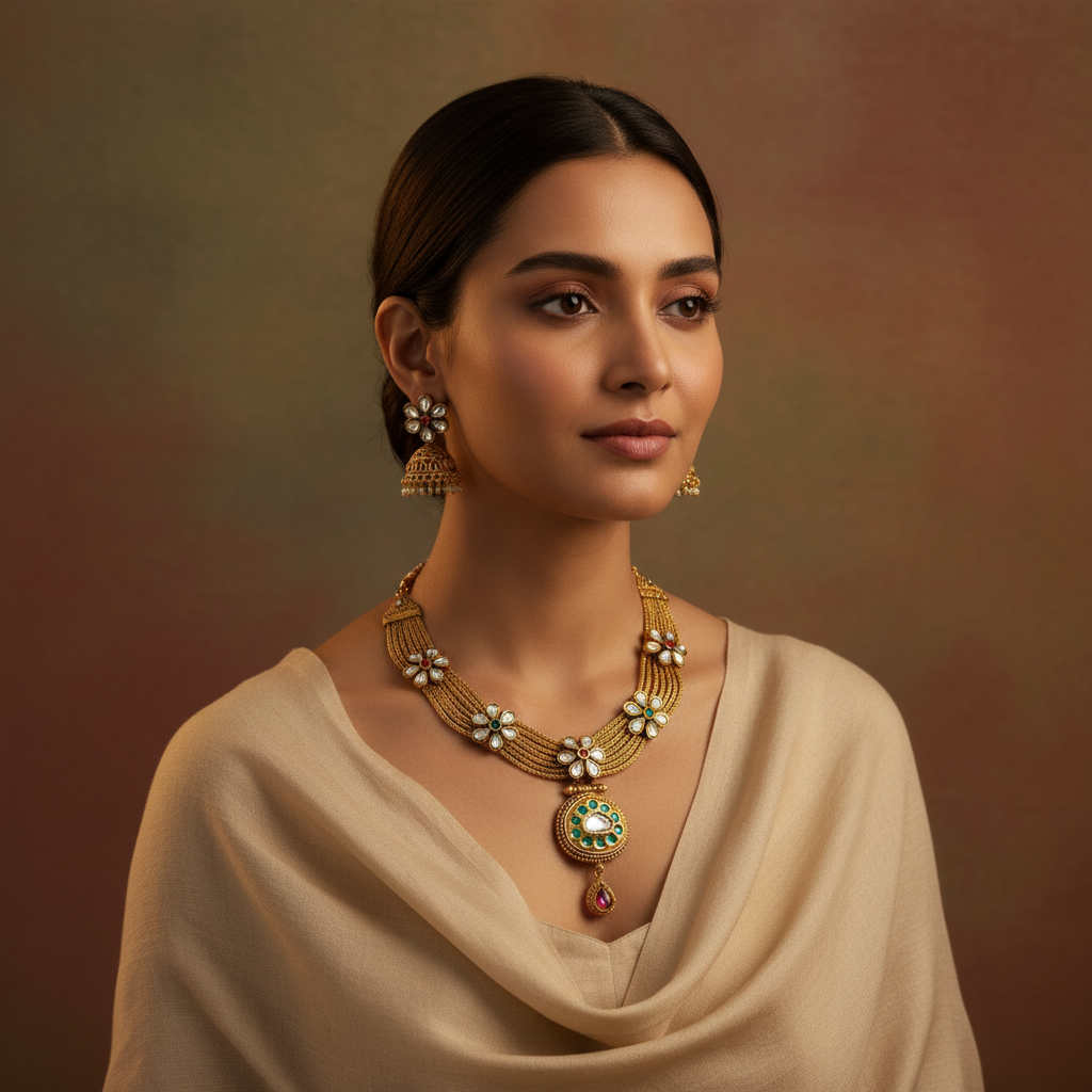 ANTIQUE NECKLACE SET