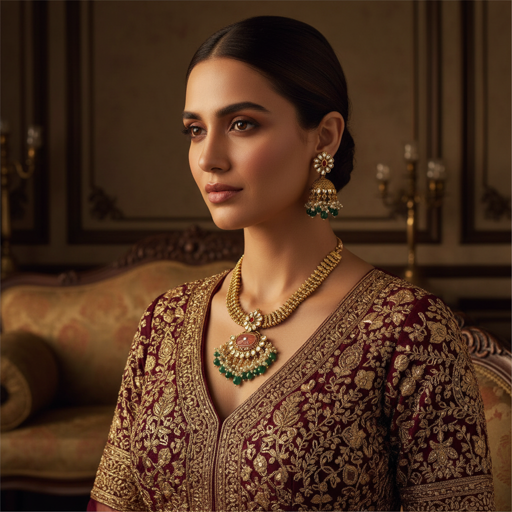 ANTIQUE NECKLACE SET