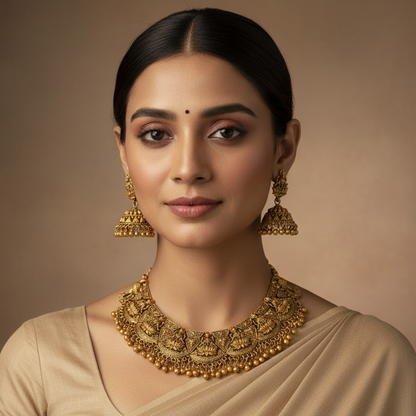 TEMPLE NECKLACE SET