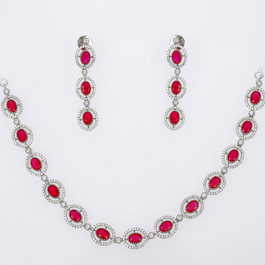DIAMOND NECKLACE SET