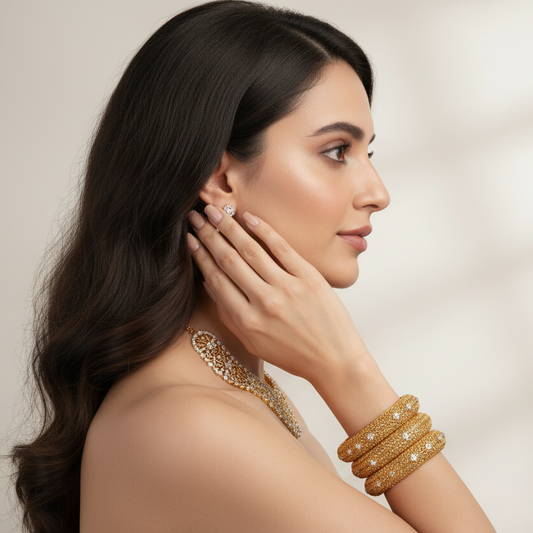 Majestic Shine Bangles