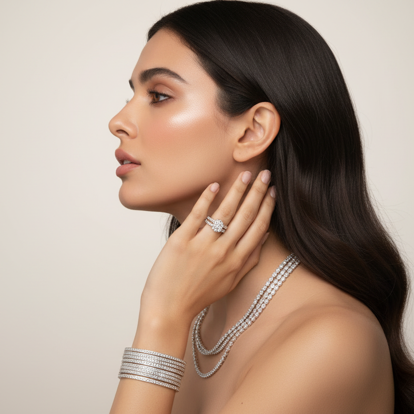 Elegance Diamond Bangles