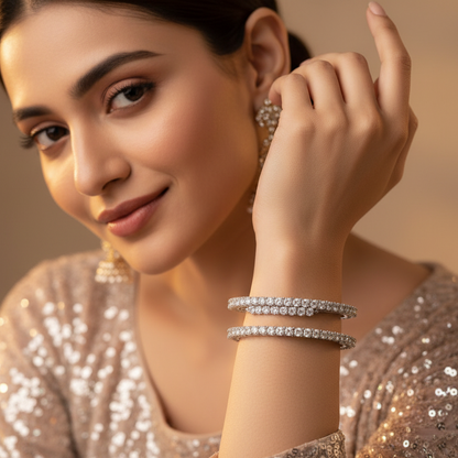 Brilliance Diamond Bangles