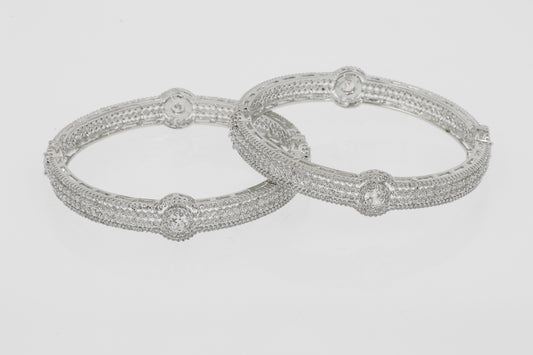 Refined Diamond Bangles