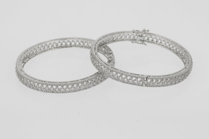 Timeless Diamond Bangles