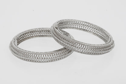 Graceful Diamond Bangles