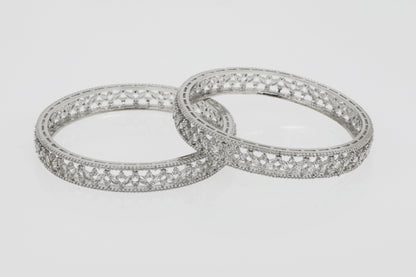 Charming Diamond Bangles