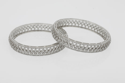 Sophisticated Diamond Bangles